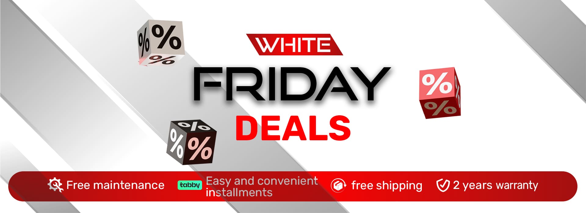 White Friday Hero Banner EN