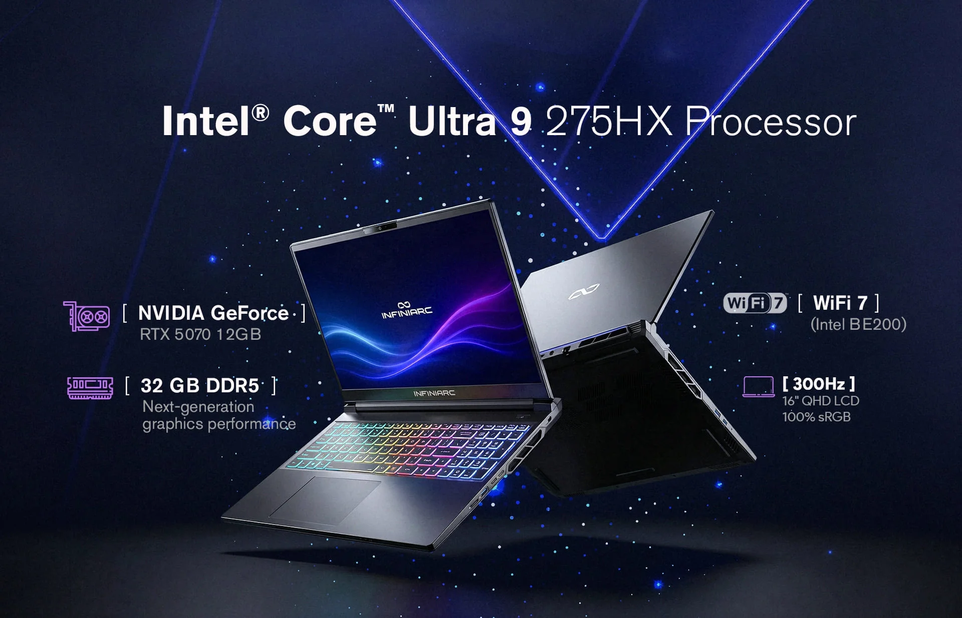 لابتوب قيمنق RTX 5070 Ti 