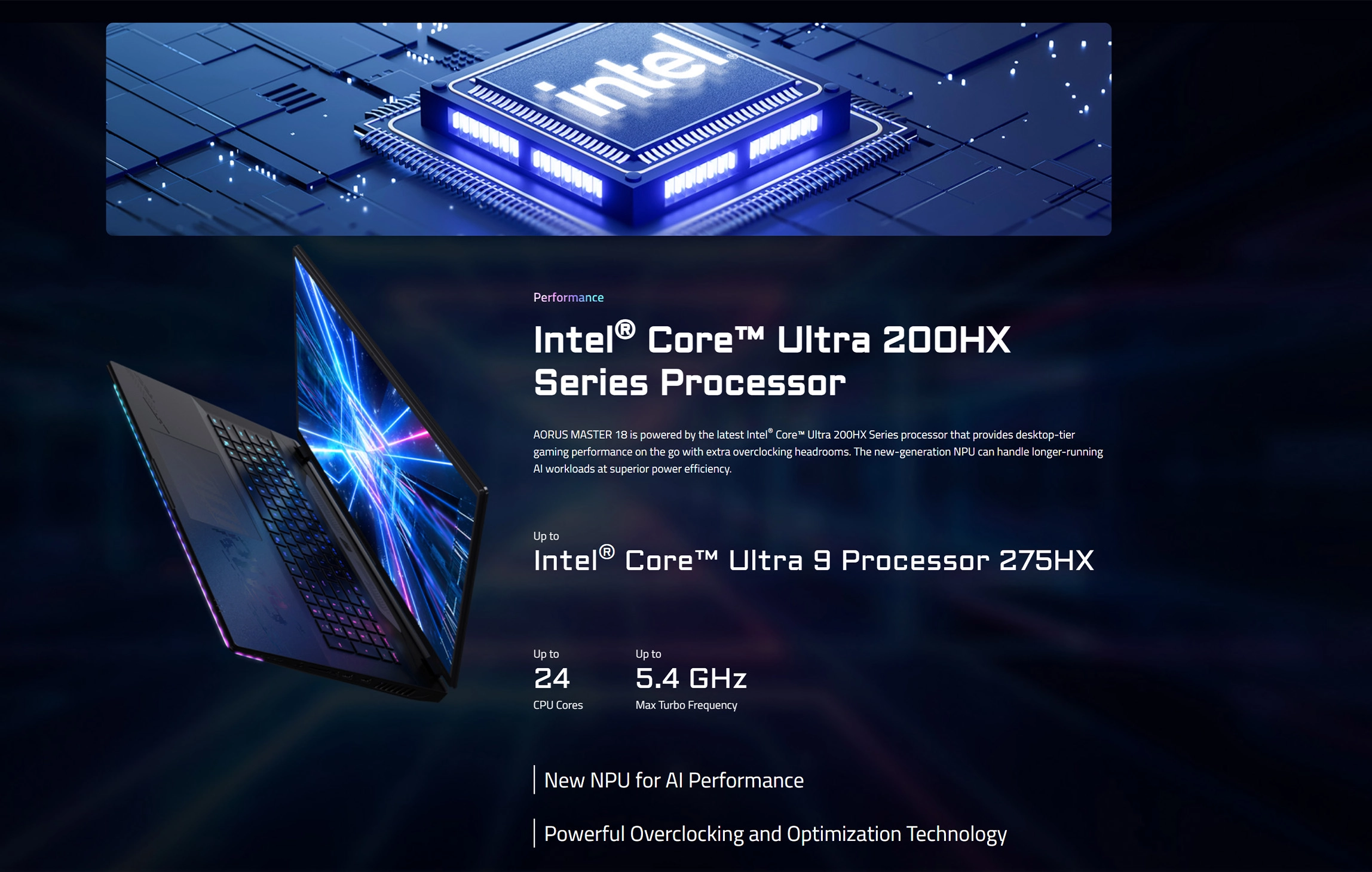 Gigabyte AORUS Master 18 RTX 5090 Laptop