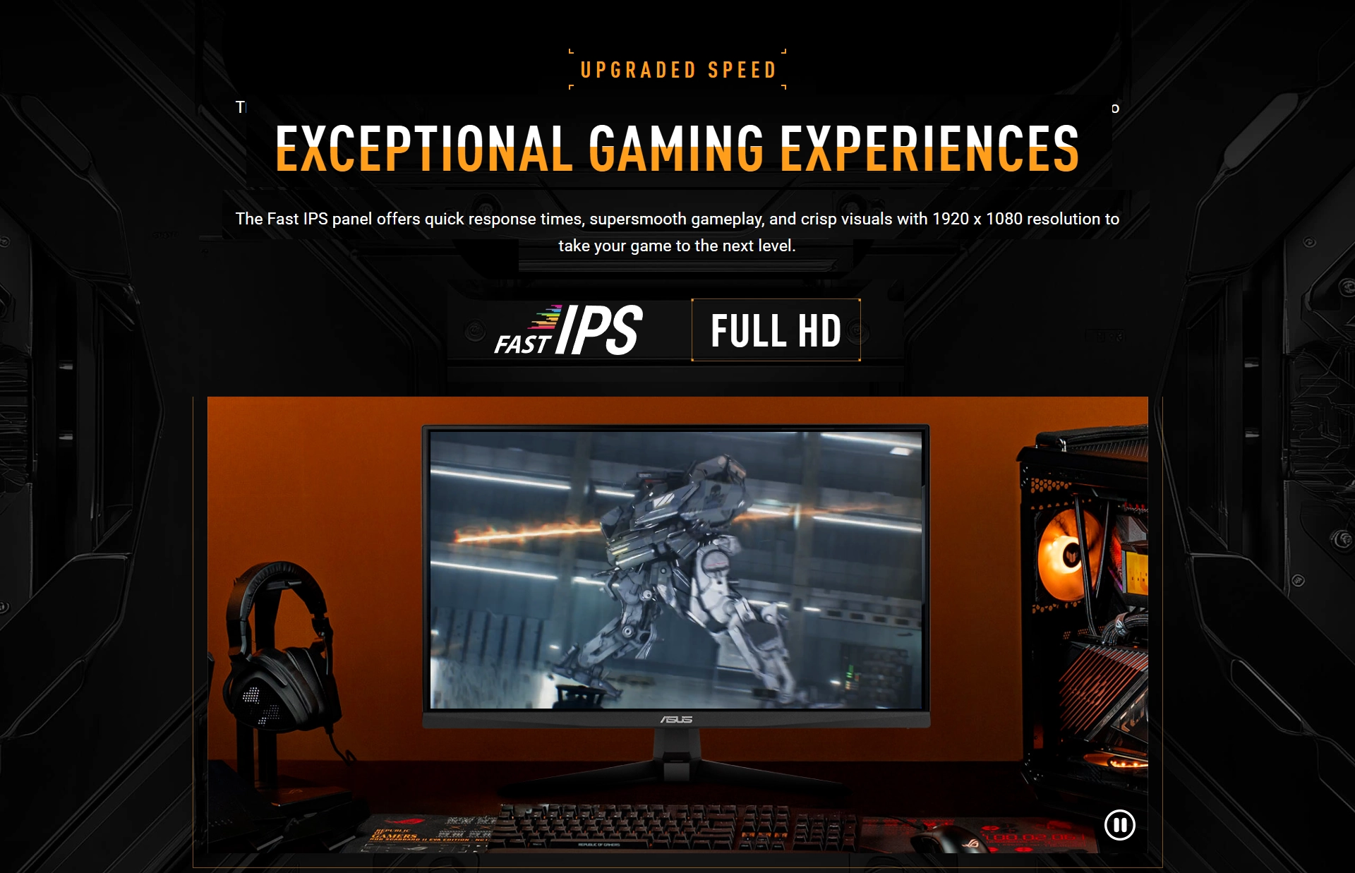 ASUS TUF Gaming Series 5 VG279QM5A-J, 27" FHD (1920 x 1080) Fast IPS, 240Hz, 0.3ms, AMD FreeSync Premium,NVIDIA G-Sync