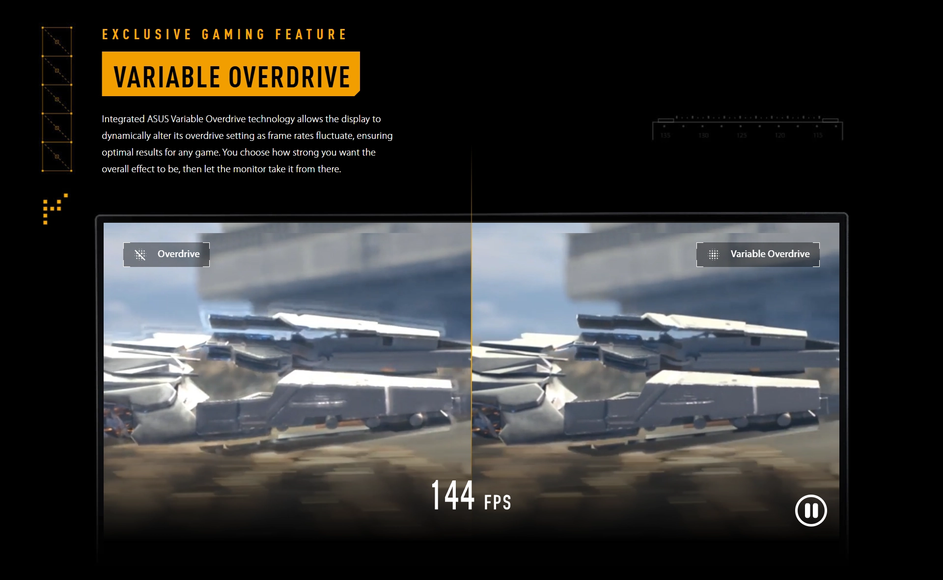 ASUS TUF VG27AQML1A-J, 27-inch, QHD (2560x1440), IPS, 260Hz Overclock, 1ms, Freesync Premium, Gaming Monitor - Infiniarc Edition