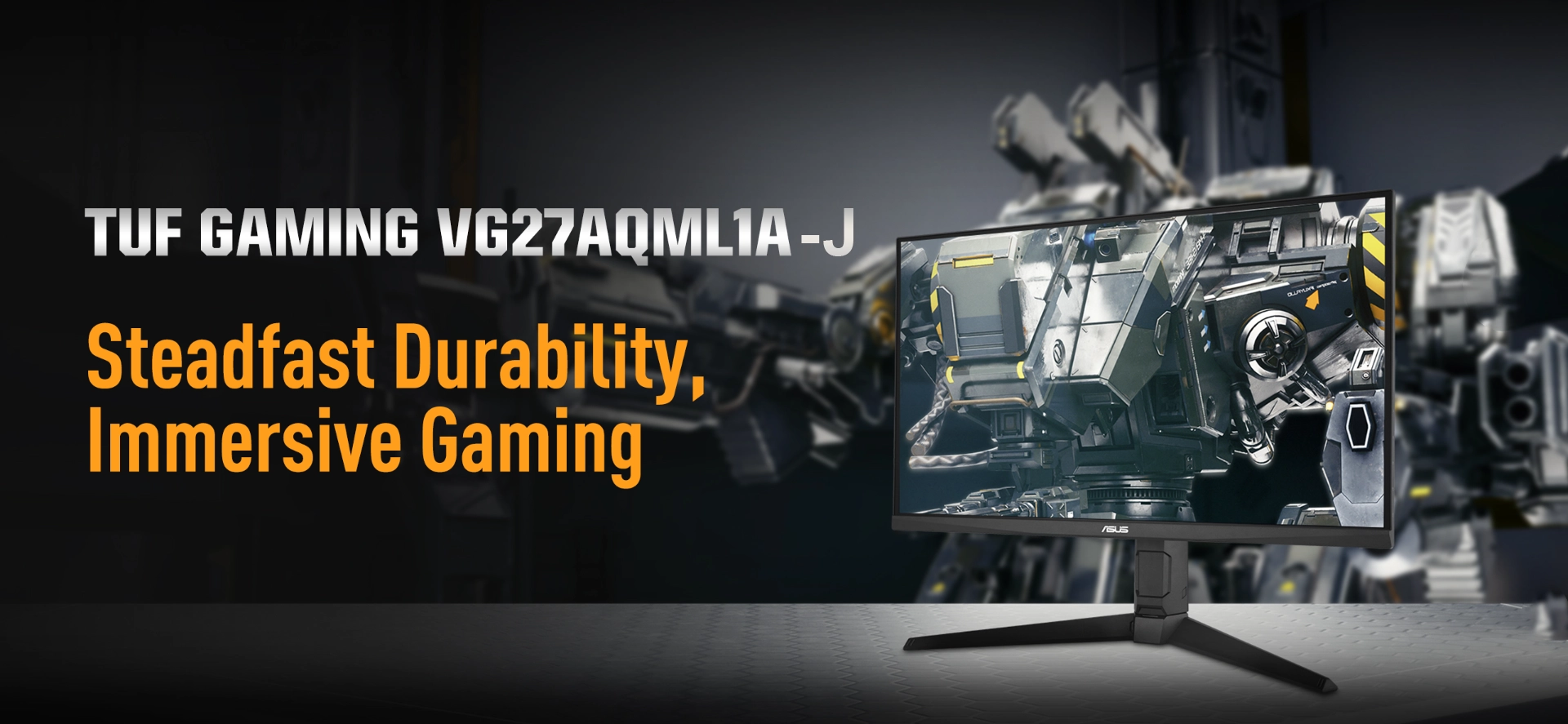 ASUS TUF VG27AQML1A-J, 27-inch, QHD (2560x1440), IPS, 260Hz Overclock, 1ms, Freesync Premium, Gaming Monitor - Infiniarc Edition