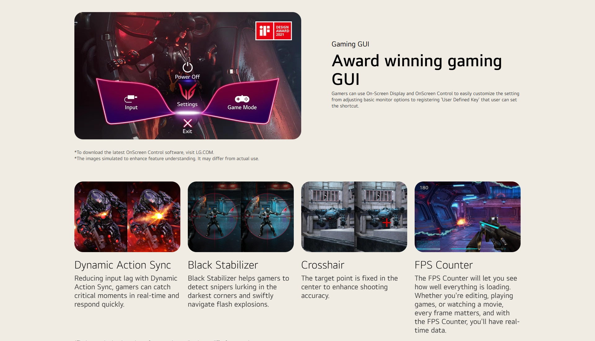 ‎LG 27” UltraGear 27 inch QHD 27GS85Q-B (2560x1440) Nano IPS 1ms (GtG) (O/C 200Hz) DisplayHDR 400 Gaming Monitor