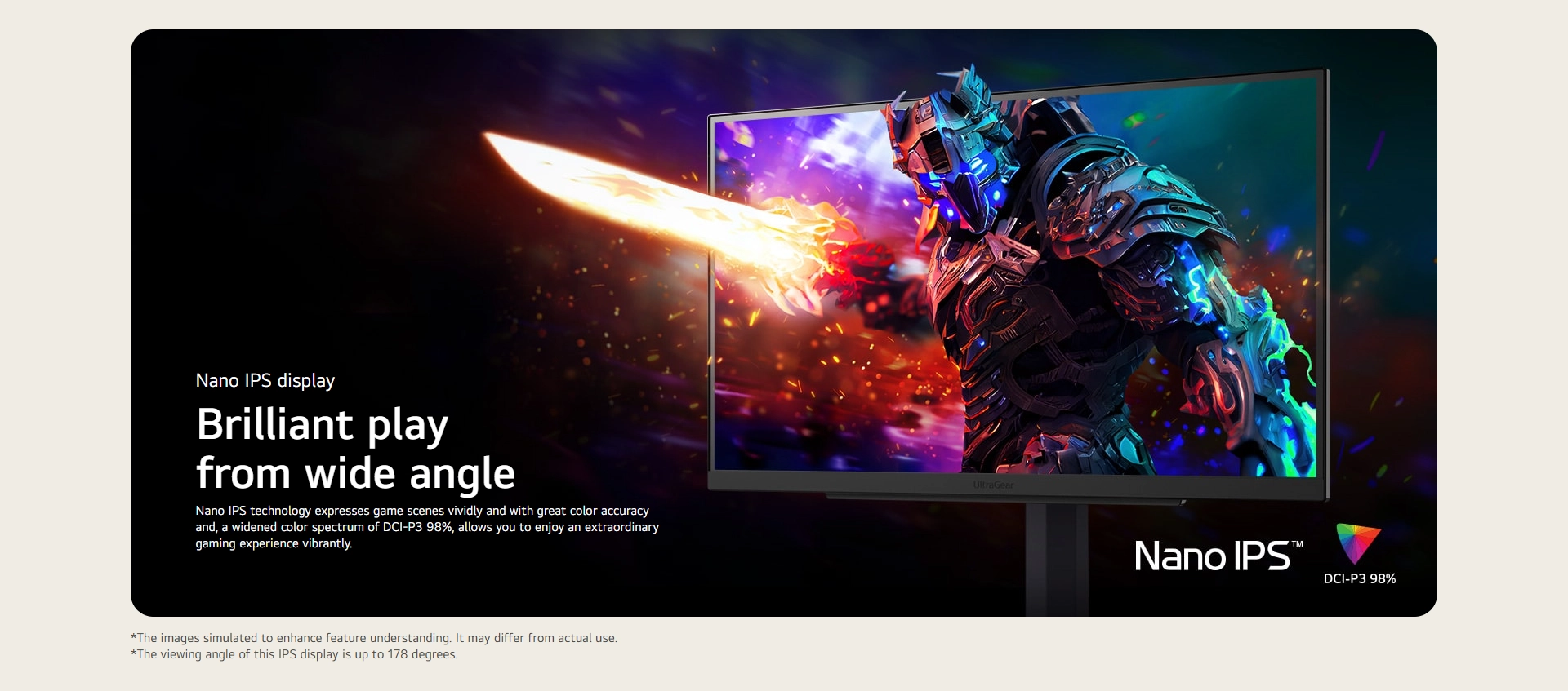 شاشة ألعاب LG UltraGear مقاس 27 بوصة QHD ‎27GS85Q-B (2560×1440) نوع Nano IPS، زمن استجابة 1ms (GtG)، معدل تحديث حتى 200Hz (كسر سرعة)، تدعم DisplayHDR 400