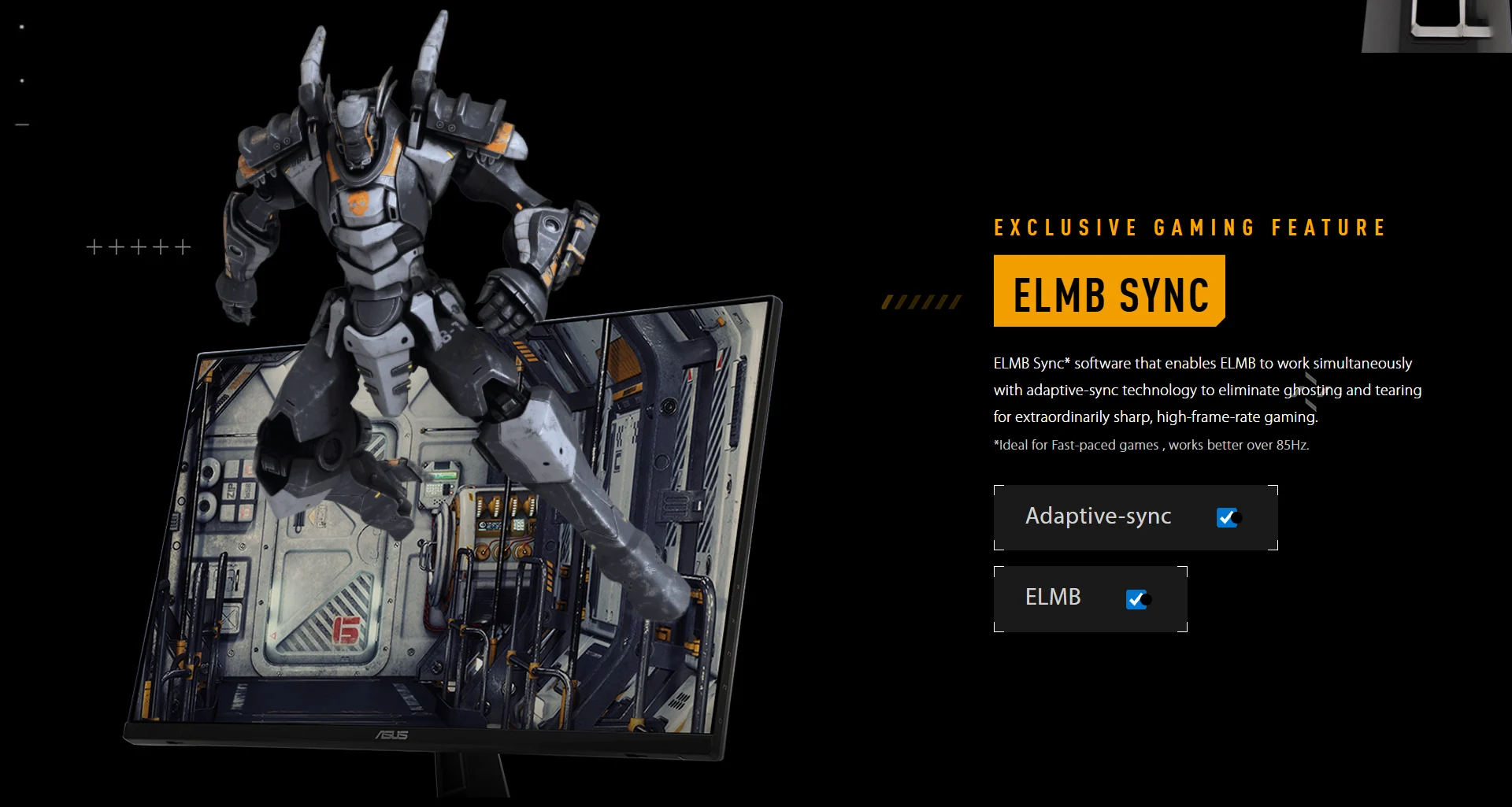 ASUS TUF VG27AQ5A-J 27" QHD Gaming Monitor 210Hz Fast IPS 0.3ms – HDR & Adaptive Sync