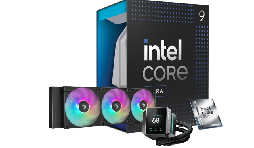 Intel core Ultra 9 285K With DeepCool MYSTIQUE 360 LCD Liquid Cooler INFINIARC EDITION Bundle