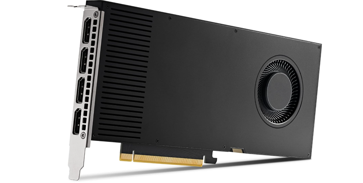 مواصفات كرت شاشة كوادرو PNY Nvidia Quadro RTX A4000 16GB سعة 16 جيجا للألعاب