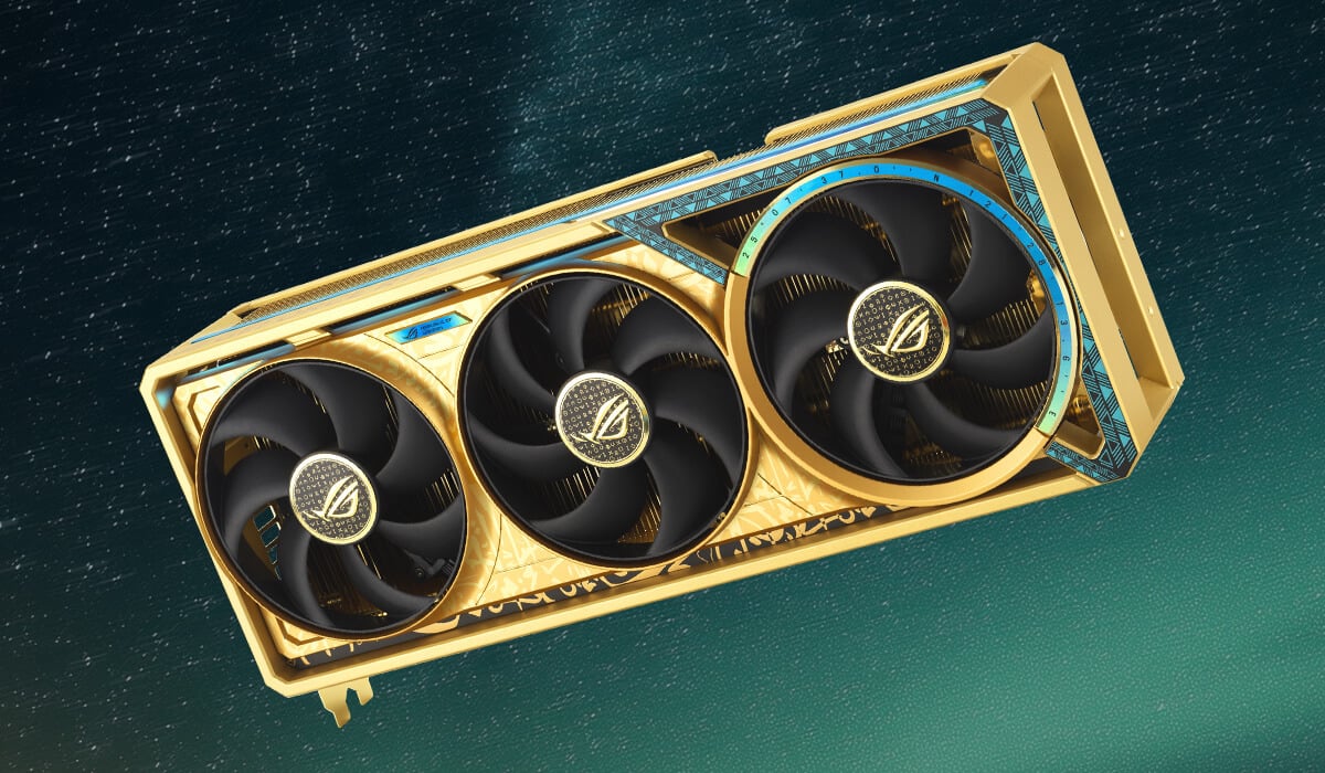 ASUS ROG Astral Dhahab GeForce RTX 5090, 32GB GDDR7 OC Edition Gold GPU