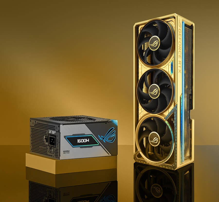 ASUS ROG Astral Dhahab GeForce RTX 5090, 32GB GDDR7 OC Edition Gold GPU