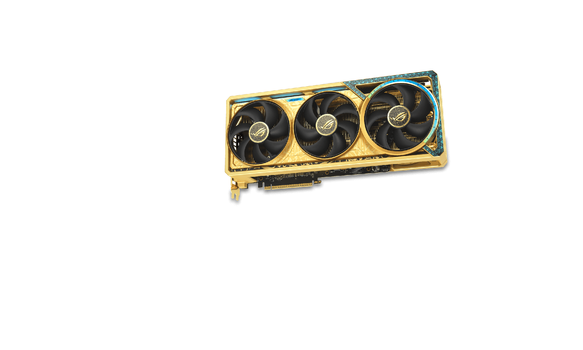 كرت شاشة أسوس ROG أسترال ذهب كور RTX 5080 إصدار OC