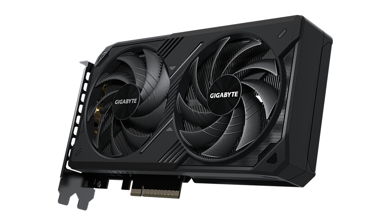 كرت شاشة Gigabyte WINDFORCE GeForce RTX 5060 Ti بسعة 16 جيجابايت - لون الأسود