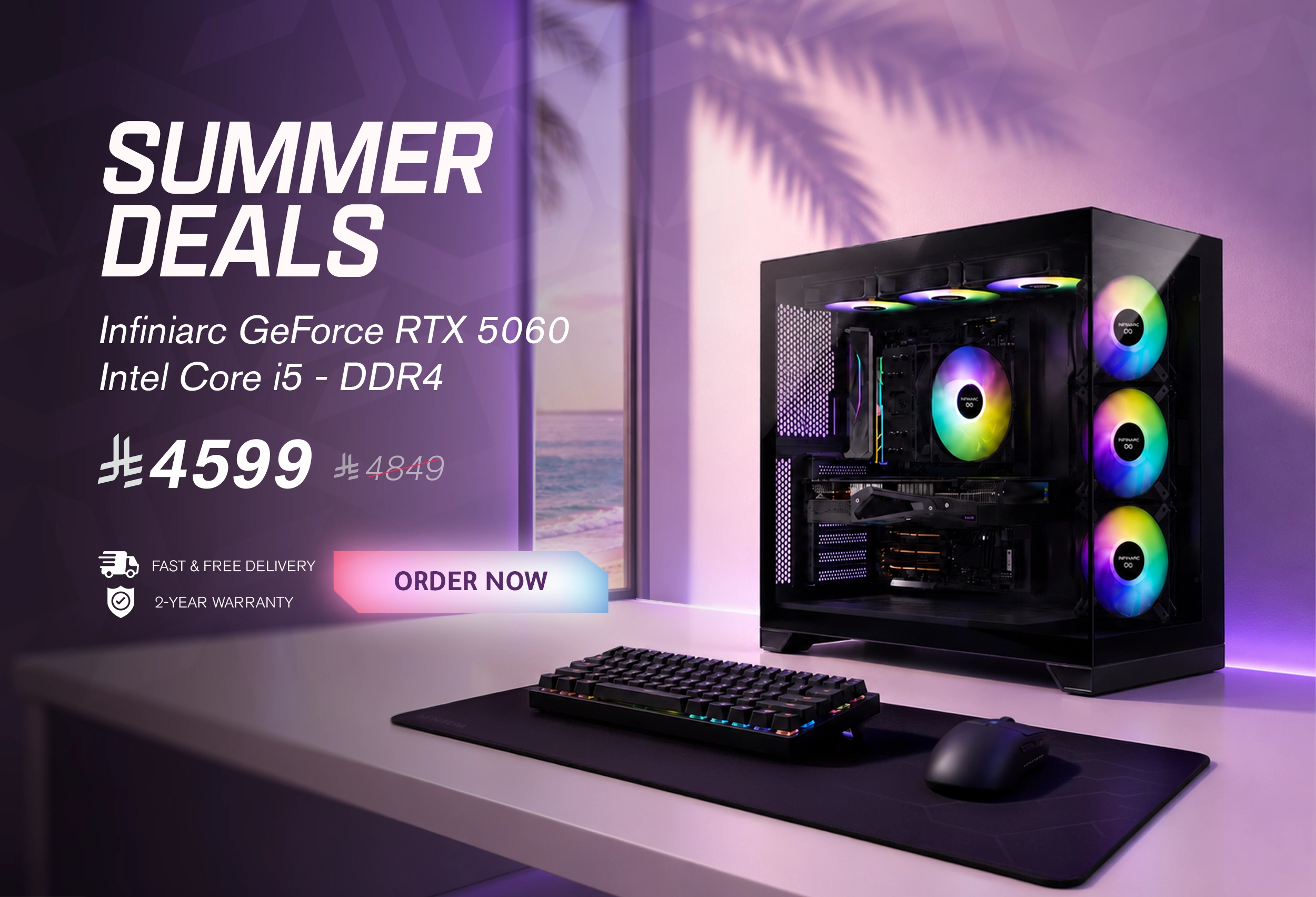 Summer Deals - GeForce RTX 5060 Core i5 - EN