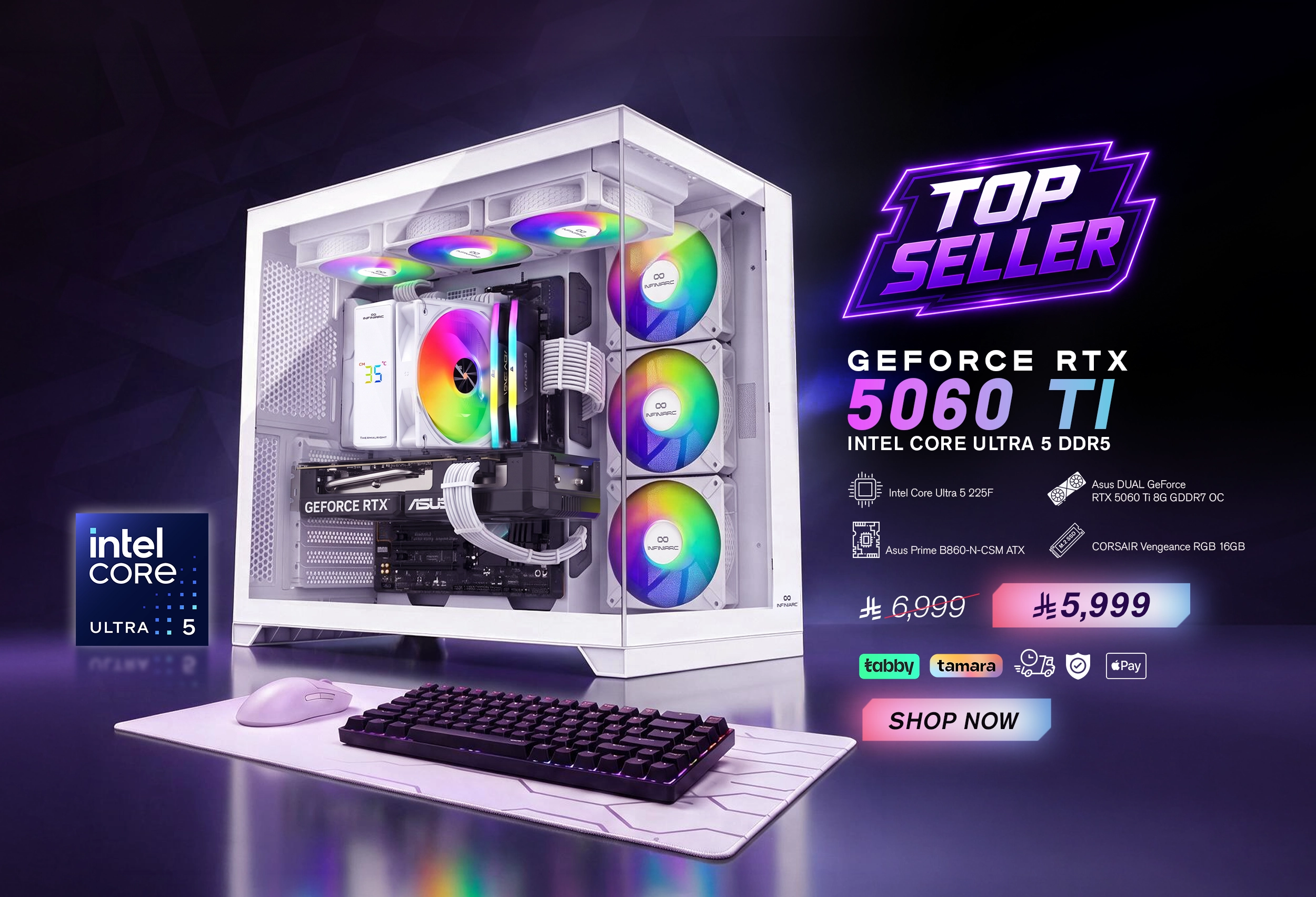 BTS 2026 - Top Seller RTX 5060 TI - EN