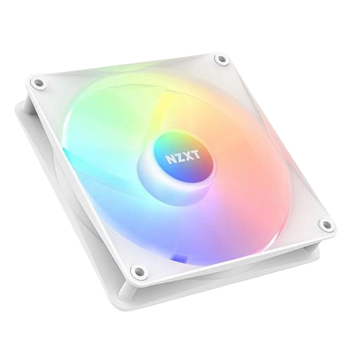 NZXT F140 RGB Core with RGB Controller White Twin Pack Fans