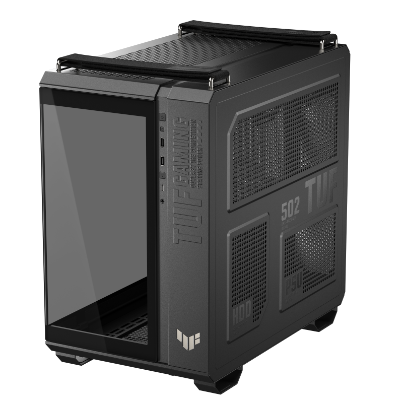 Asus TUF Gaming GT502 Horizon, Panoramic ATX Mid Tower Black Gaming Case