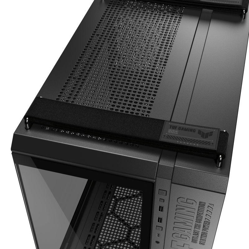 Asus TUF Gaming GT502 Horizon, Panoramic ATX Mid Tower Black Gaming Case