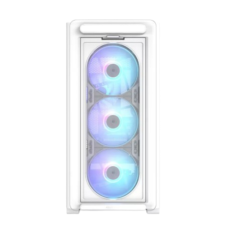 ASUS A23 PLUS, our pre-installed ARGB fans, micro-ATX White Case
