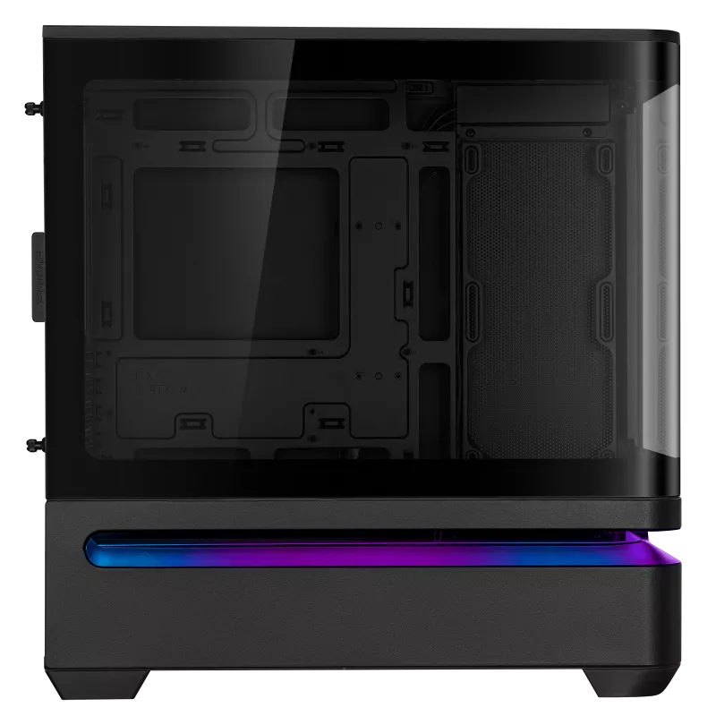 Asus Prime AP202 ARGB, Micro-ATX Black Case