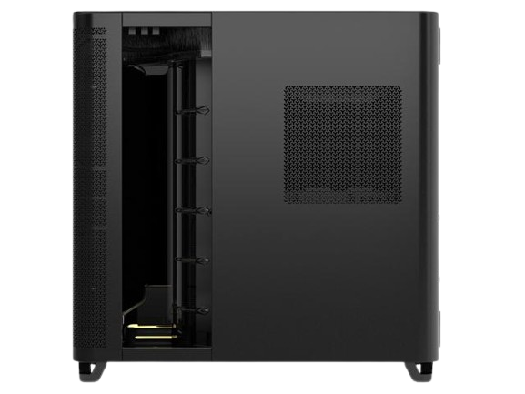 Corsair AIR 5400 LX-R RGB iCUE LINK Triple Chamber Curved Glass Mid-Tower Black PC Case