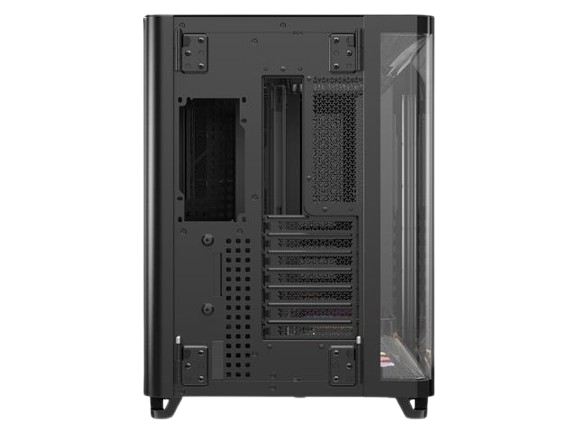 Corsair AIR 5400 LX-R RGB iCUE LINK Triple Chamber Curved Glass Mid-Tower Black PC Case