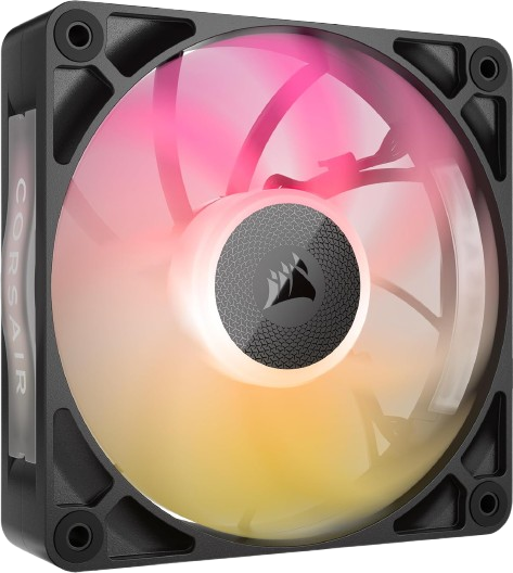 Corsair iCUE LINK RX120 MAX RGB 120mm PWM Thick Fan Expansion - Black