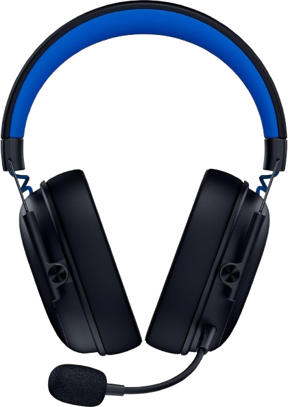 Razer BlackShark V3 X HyperSpeed, Ultra light, TriForce 50mm Drivers, Detachable microphone, Wireless Blue/Black Gaming Headset - PS5/PC
