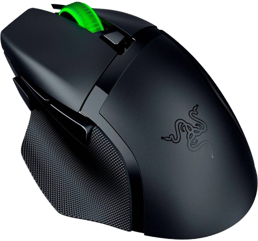 Razer Basilisk V3 X HyperSpeed, Chroma RGB,18K DPI Optical Sensor, Switches Gen-2, Mechanical wireless Black gaming Mouse 