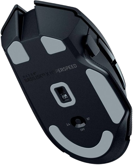 Razer Basilisk V3 X HyperSpeed, Chroma RGB,18K DPI Optical Sensor, Switches Gen-2, Mechanical wireless Black gaming Mouse 