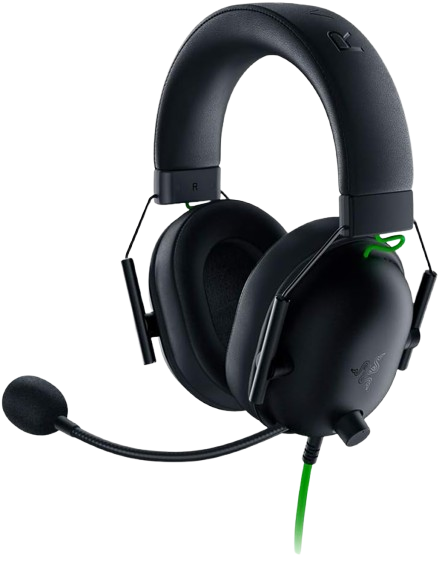 Razer BlackShark V2 X, 7.1 Surround Sound, TRIFORCE 50MM DRIVERS, Breathable memory foam, Advanced passive noise cancellation, HYPERCLEAR CARDIOID MIC Black Gaming Headset