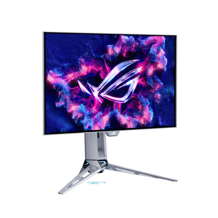 Asus ROG Swift 27-inch, QHD, Tandem OLED, Dual-Mode (QHD @540Hz, HD @720Hz), 0.02ms (GTG), rueBlack Glossy, White  gaming monitor