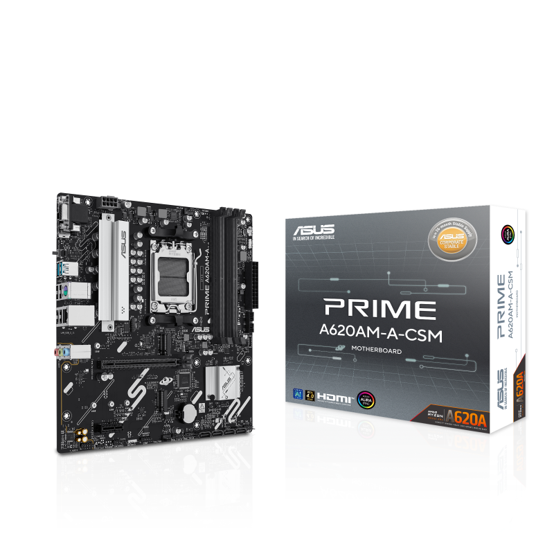 Asus PRIME A620AM-A-CSM AM5 DDR5 Motherboard