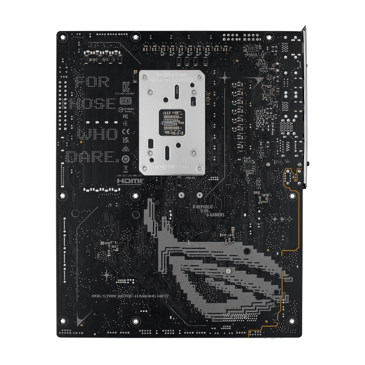 Asus ROG STRIX X870E-H GAMING WIFI7, AM5 Black Gaming Motherboard