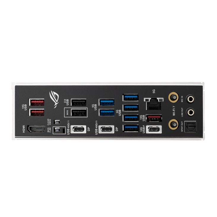 Asus ROG STRIX X870E-H GAMING WIFI7, AM5 Black Gaming Motherboard