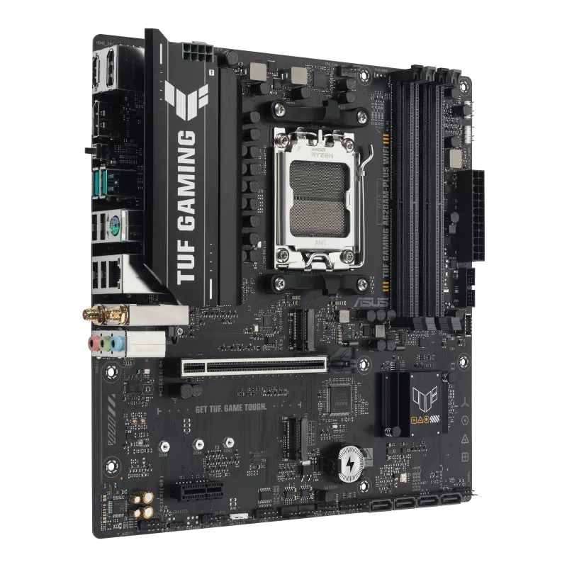 Asus TUF GAMING A620AM-PLUS WIFI, AM5, Black Motherboard