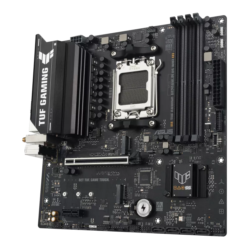 Asus TUF GAMING A620AM-PLUS WIFI, AM5, Black Motherboard