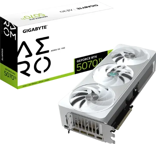 Gigabyte AERO GeForce RTX 5070 Ti OC 16G GPU