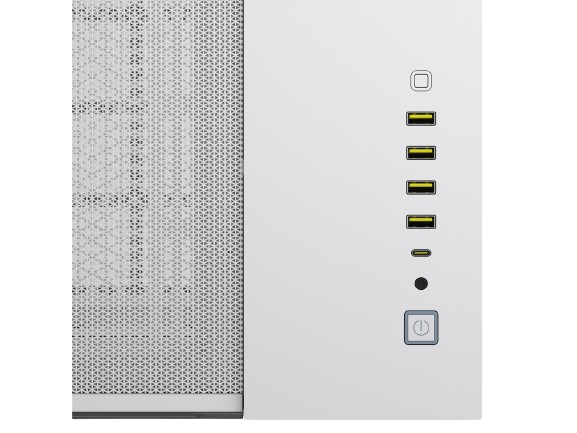 Corsair 6500X Mid-Tower Dual Chamber White PC Case