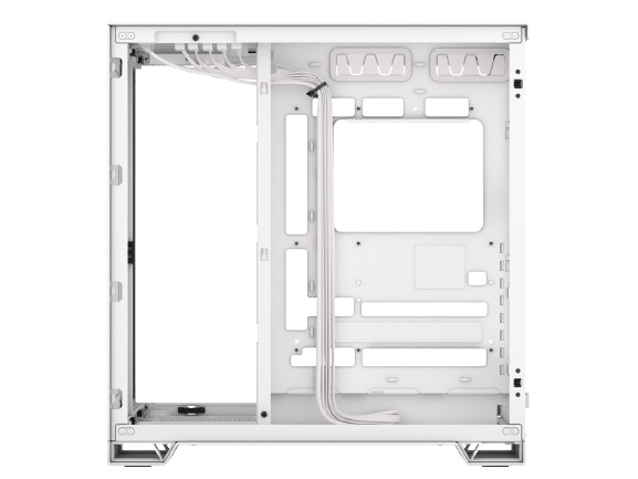 Corsair 6500X Mid-Tower Dual Chamber White PC Case