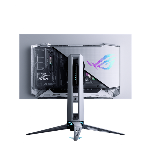 Asus ROG Swift PG27AQWP-W, 27-inch, QHD, Tandem OLED, Dual-Mode (QHD @540Hz, HD @720Hz), 0.02ms (GTG), TrueBlack Glossy, White gaming monitor