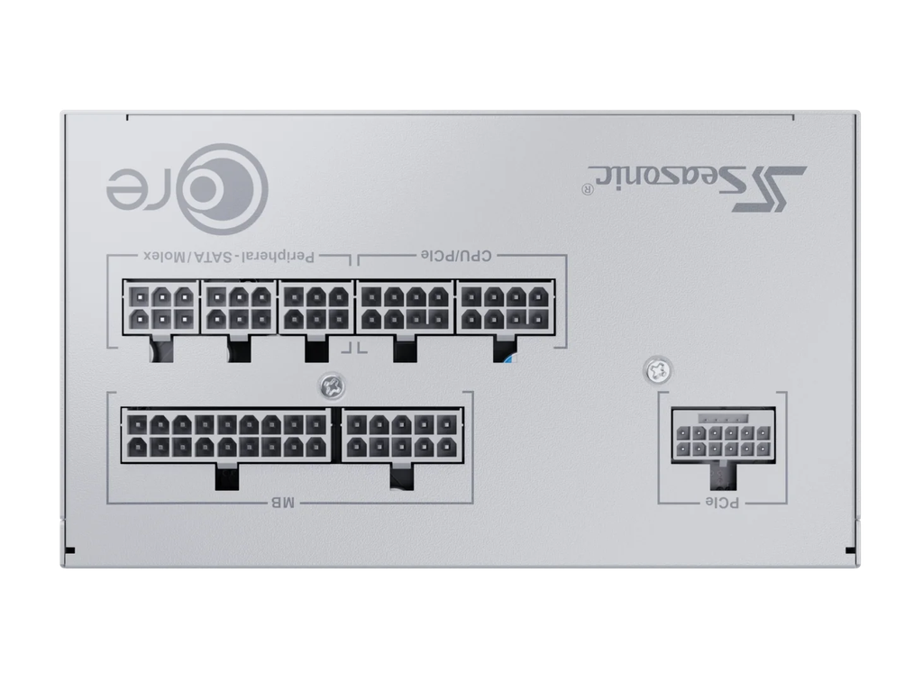 Seasonic 750 CORE GX 80PLUS Gold, ATX 3.1, Fully Modular White PSU