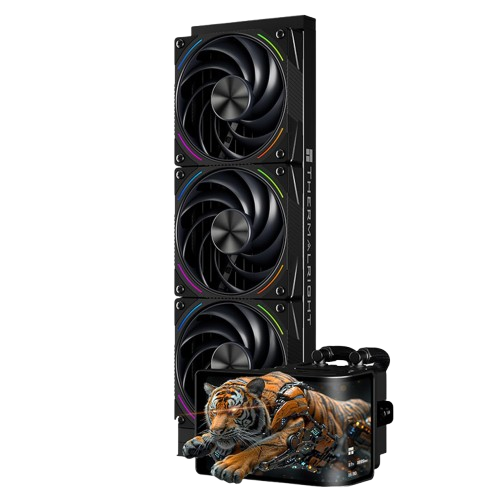 Thermalright Wonder Vision 360 Turbo Argb, 6.67inch Curved 2400x1080, Visual Scale Screen Ratio for 3D Screen, Black Water Cooler