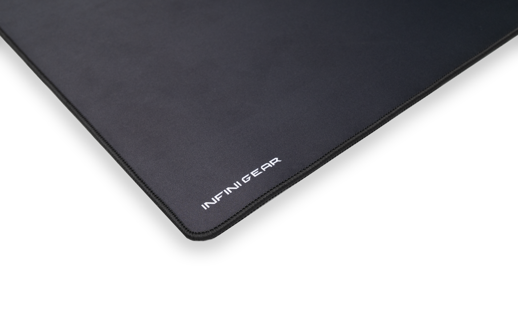 InfiniGear Nano Thread Core Extended XXL 900x400mm, Black Gaming Mousepad