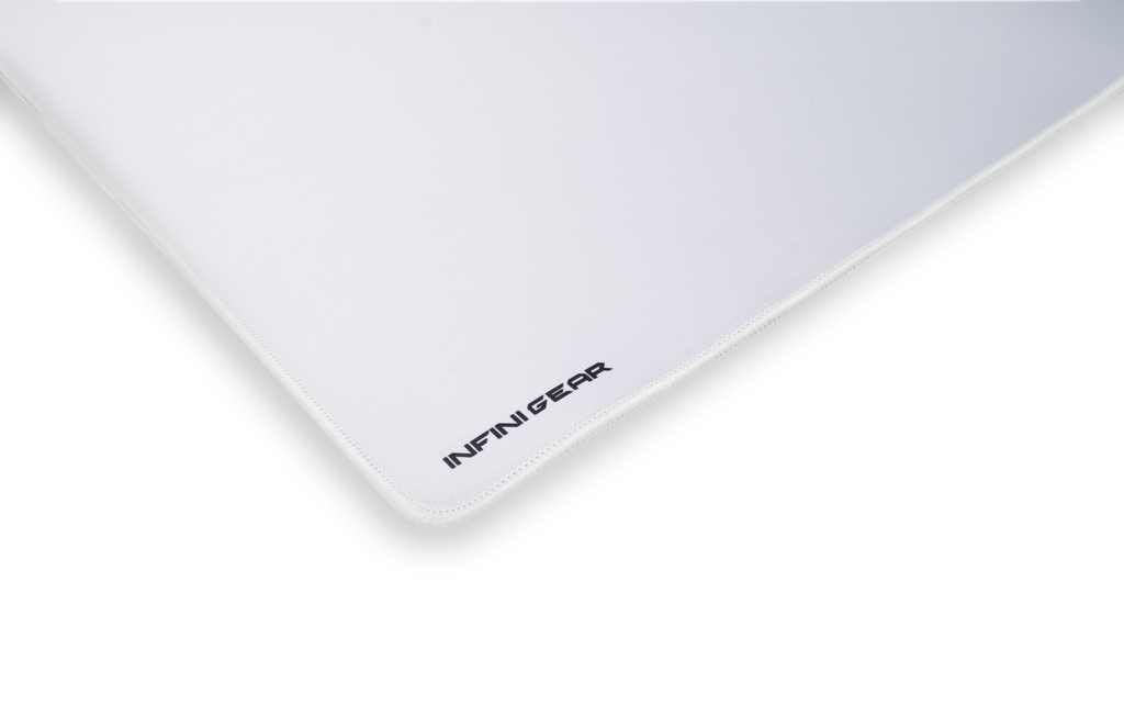 InfiniGear Nano Thread Core Extended XXL 900x400mm, White Gaming Mousepad