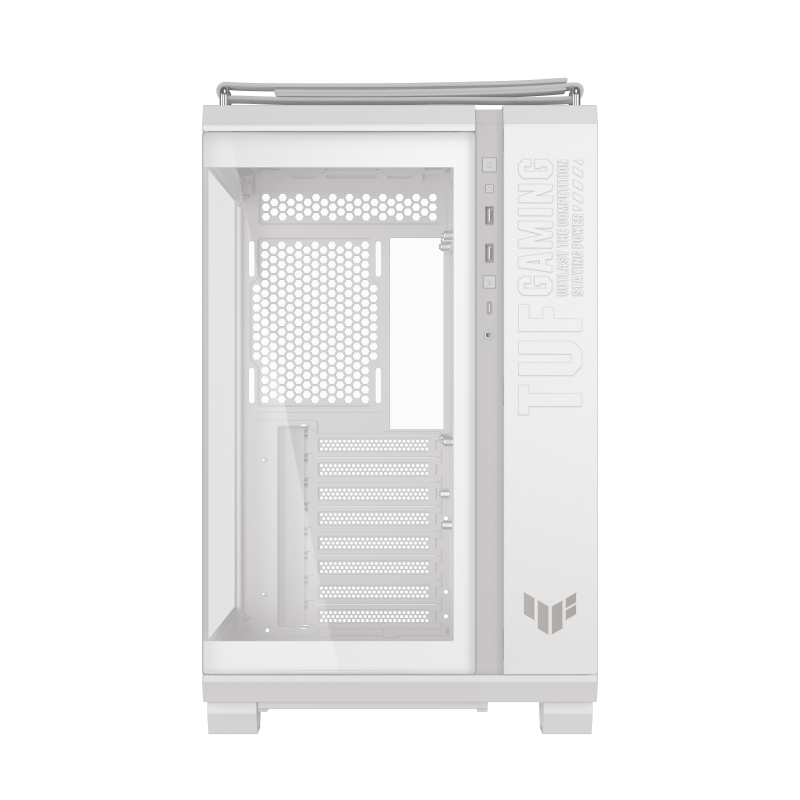 Asus TUF Gaming GT502 Horizon, Panoramic ATX Mid Tower White Gaming Case