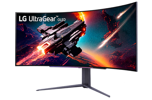 LG UltraGear 45" Curved OLED WQHD 3440 x 1440, 240Hz, 0.03ms, G-Sync, Built-in Speakers Gaming Monitor