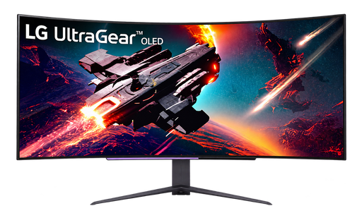 LG UltraGear 45" Curved OLED WQHD 3440 x 1440, 240Hz, 0.03ms, G-Sync, Built-in Speakers Gaming Monitor