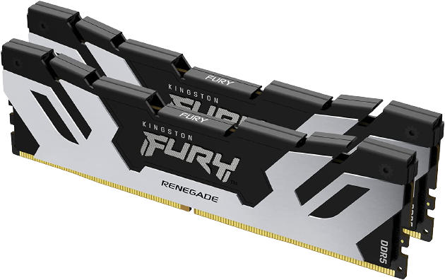 KINGSTON DIMM DDR5 32GB (2x16GB kit) 6800MT/s KF568C36RSK2-32 FURY Renegade Silver