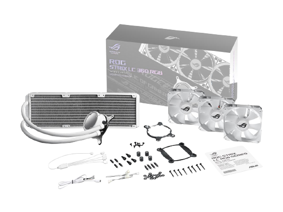 ASUS ROG STRIX LC 360 RGB WHITE EDITION