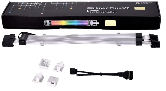 LIAN LI PW8-V2 ADDRESSABLE RGB STRIMER Plus 8-PIN