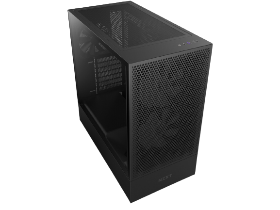 NZXT H Series H5 (2023) Flow RGB Edition ATX Mid Tower Chassis Black Color-CC-H51FB-R1